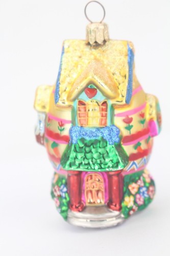 Christopher Radko Ostern Gasthaus 99-189-0 Eierhaus Ornament Hase Rentner - Bild 11 von 16