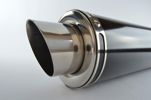 Yamaha XJR1300 Exhaust SP Engineering Satin Black Round Moto GP XL 2007-2018 - Picture 8 of 9