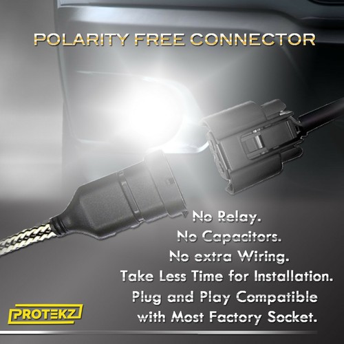 Kit de faros LED F-150 HARLEY DAVIDSON 2002-2003 9007 HB5 bombillas haz alto-bajo - Imagen 8 de 9