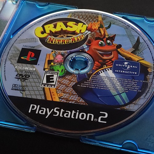 Crash Nitro Kart PS2 Loose, Tested, Works, Jewel Case - Picture 2 of 10