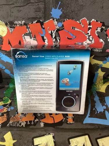 SanDisk Sansa VIEW 16GB MP3 Player(boxed and sealed)/rare/ - Picture 2 of 2