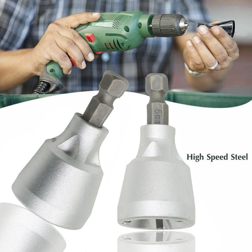 Herramienta de reparación hexagonal biseladora externa para quitar rebaba broca de acero inoxidable - Imagen 3 de 9