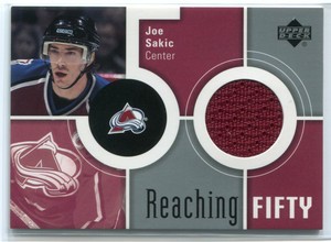 joe sakic jersey