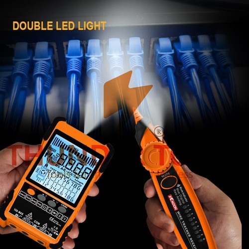 Thunder Tools 500M Handheld Portable Cable Tester with LCD Display Analogs - 第 2/17 張圖片