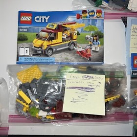 LEGO City Town 60057 60073 60081 60117 60150 60154 lot of 7 sets. plz read