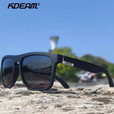 KDEAM Men Sport Square Polarized Sunglasses Women Driving Fishing Glasses New