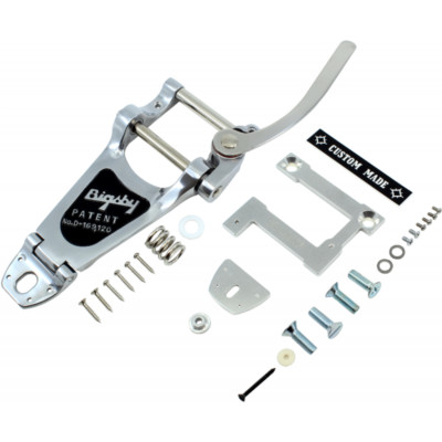 Bigsby Vibrato, Vibramate Set, B7 / V7-335, for Gibson ES-335, Silver / 8.0''