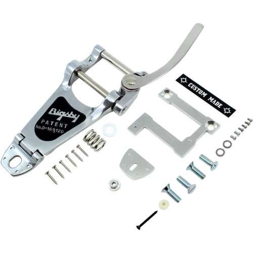 Vibrato, Bigsby Vibramate Set, B7 / V7-335 for Arch Top, Silver / 8.0"