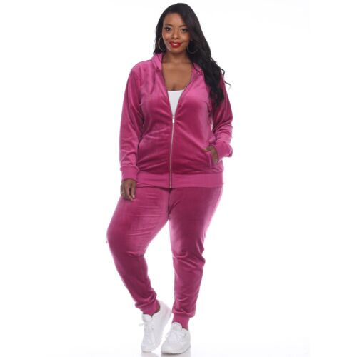 2 Piece Velour Tracksuit Set ( Plus Size Available ) - Picture 74 of 102