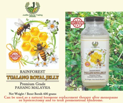 JustBe Natural Premium Grade Wild Malaysian Tualang Royal Jelly 600g  (21.16 oz)