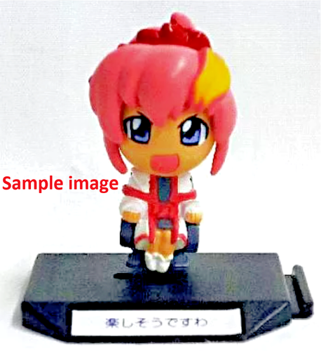 ⭐SEALED Gundam SEED Destiny Lacus Clyne MINI FIGURE 1.5" 3cm BANDAI ANIME UK🚚