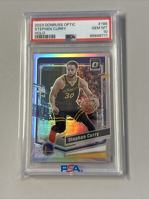 PSA10 STEPHEN CURRY DONRUSS OPTIC NBA
