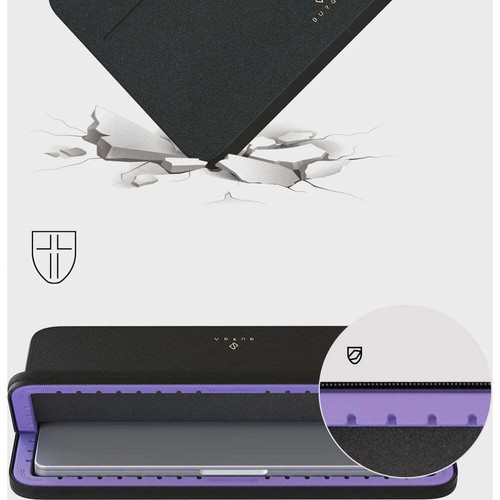 Universal Laptoptasche bis zu 13“ Burga Case Cover Futeral Braun und Marineblau - Bild 5 von 9