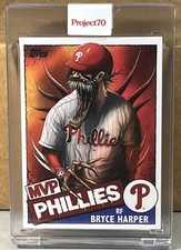 TOPPS PROJECT 70 #757 BRYCE HARPER PHILLIES by ALEX PARDEE Print Run 5353