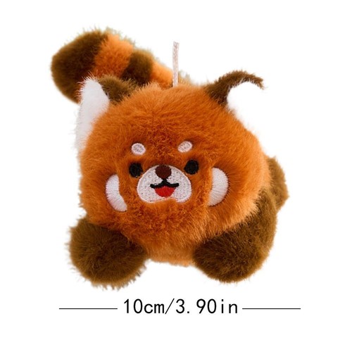 Panda Moving Tail Bag Pendant Plush Doll Keychain D0P1 - Picture 14 of 16