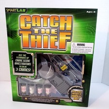 Catch the Thief Solve 3 Crime Scenes Educational Kids SmartLab Activity CSI NEW