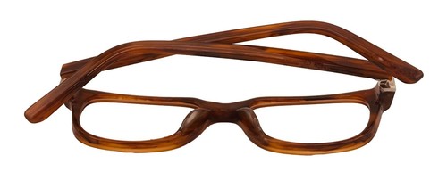 Marco de gafas de plástico rectangular suave marrón para hombre Jones New York. J518 . 47mm - Imagen 11 de 13