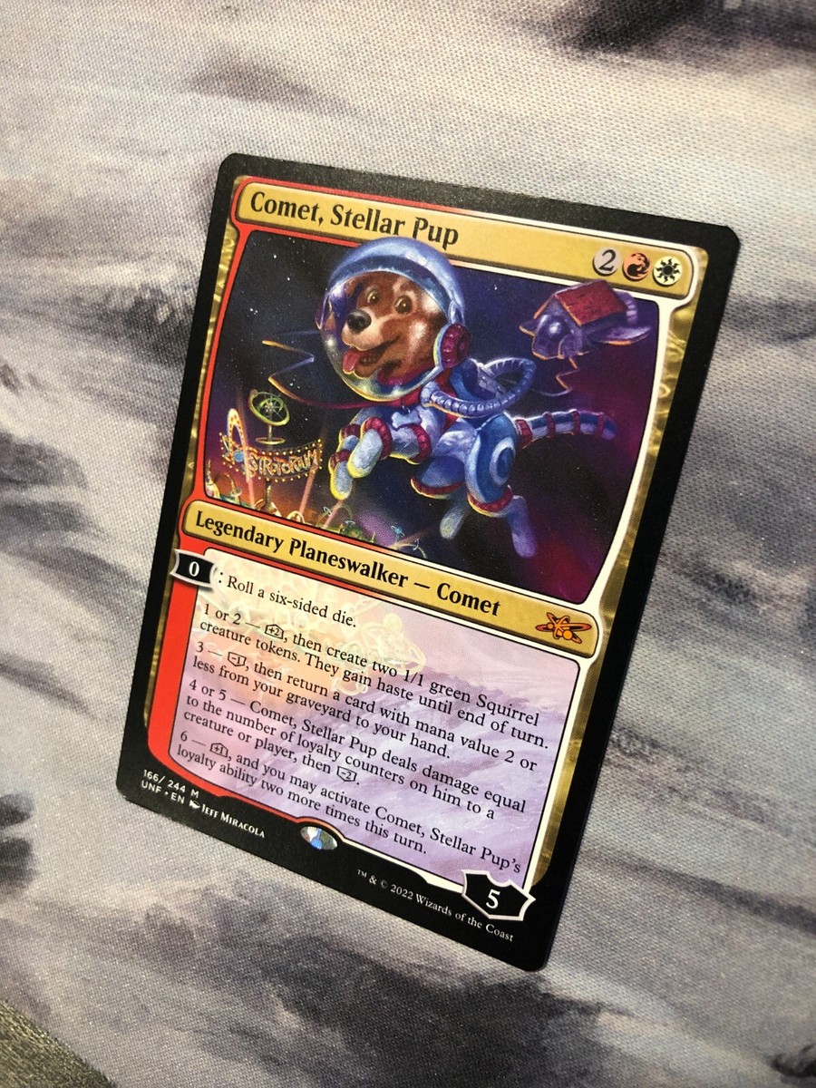MTG Comet, Stellar Pup - Unfinity UNF - Near Mint NM | eBay