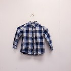 Place Est 1989 Boy's Button Down Dress Shirt Size  5T blue 