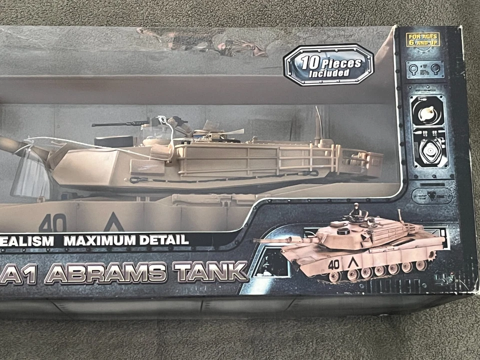 Elite Force US Army M1A1 Abrams Tank, NIB - Image 3 of 4