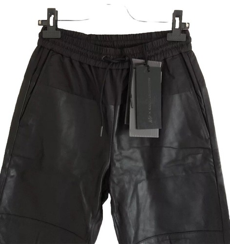ALEXANDER WANG x H&M Genuine Leather Cropped Jogger Pants. Size 36 EUR 6 US. NWT - Picture 4 of 13
