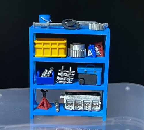 1:64 Diorama Car Repair Model Prop Garage Workshop Tuning Scene Model Display - Picture 76 of 121