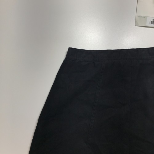 Divided by H&M Skirt Womens Sz 2 Mini A-Line Short Black Suede Button Fly Lined - Bild 10 von 14