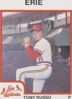 1987 ProCards Minor League - Tony Russo #2581