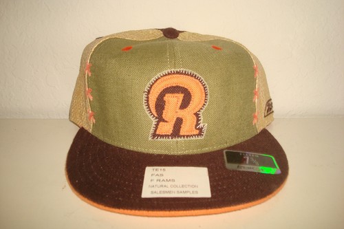RAMS L.A. ST LOUIS reebok     FITTED 7 3/8   DEADSTOCK HAT CAP VINTAGE A1