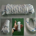 Corde Tressée 8mm X 5mts Nylon At Étendoir Auvents Pompes Puits Nautica Navales