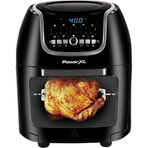 PowerXL Vortex Air Fryer Pro Plus 10 Quart Capacity, Black, 1700 Watts - Picture 6 of 8