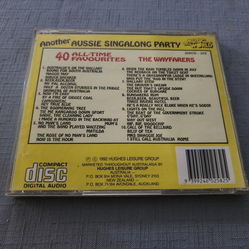 The Wayfarers - Another Aussie Singalong Party 40 All Time Favourites (CD 1992) - Picture 2 of 4