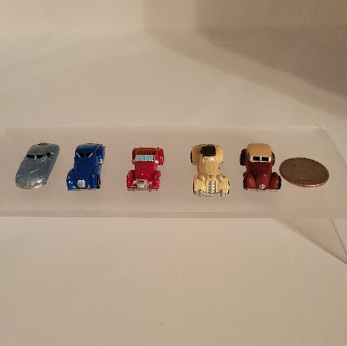 Vintage Micro Machines #21 Aero Coupes Set Of 5 Cars  Complete Set