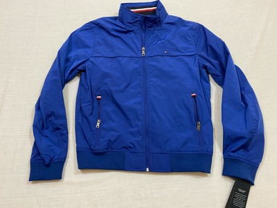 tommy hilfiger men's performance faux memory bomber jacket