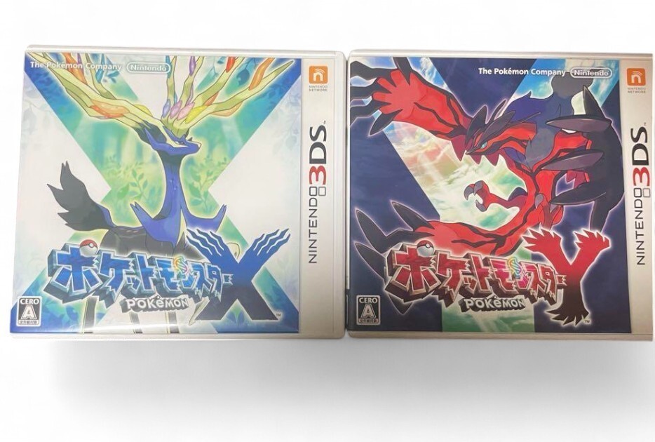 Nintendo 3DS Pokemon X Y Pocket Monsters set Role Playing