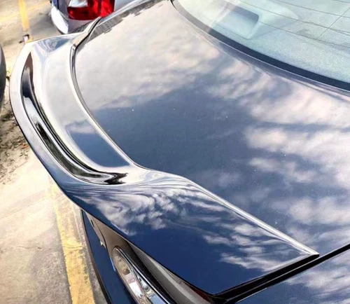 Rear R Style Spoiler Wing Trunk Fit 2003-2008 Mazda 6 Sedan Unpainted - Picture 2 of 8