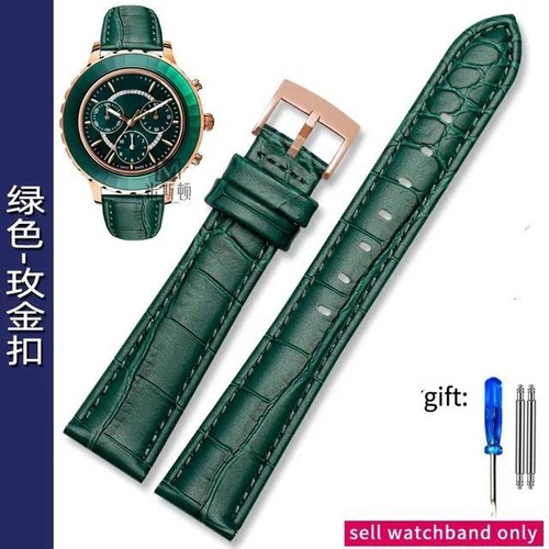 Correa de reloj de cuero de 17 mm para Swarowski damas mujeres 5452498 5452498 5452501 - Imagen 16 de 25