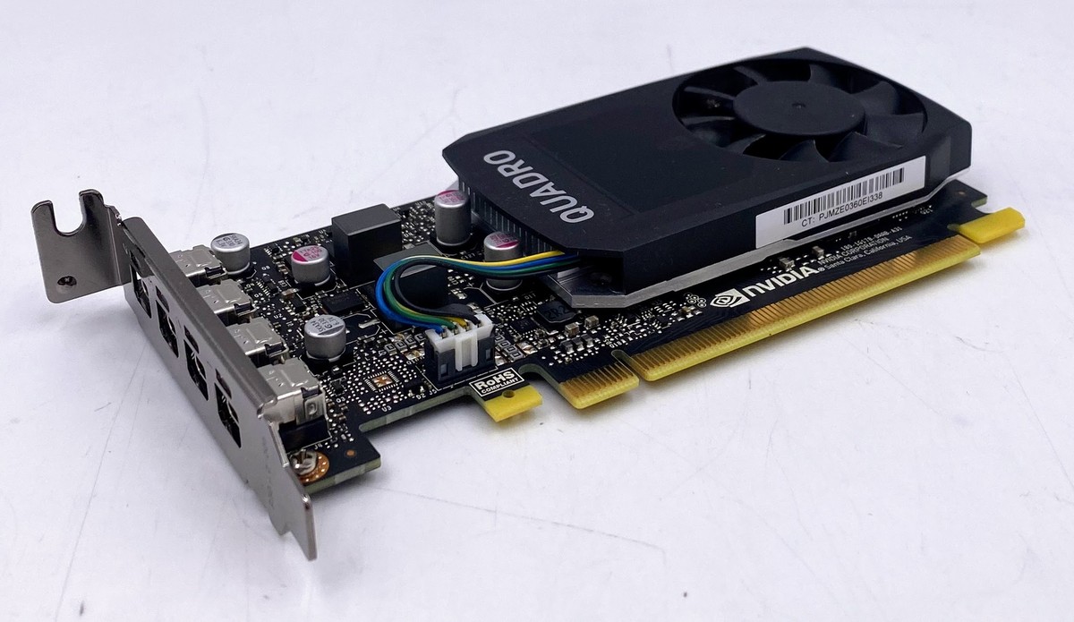 HP NVIDIA Quadro P620 2GB DDR5 4x Mini-DisplayPort Graphics