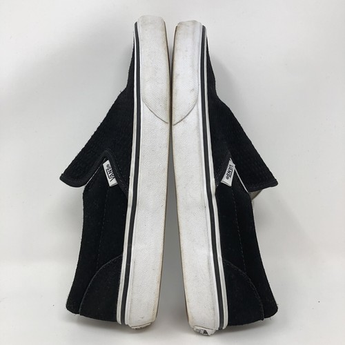 Vans schwarzer Perf Wildleder klassischer Slipper Damen 7,5 Herren 6 - Bild 8 von 12