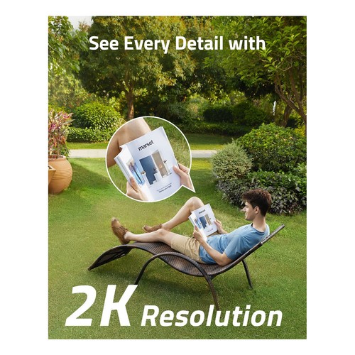 eufy Solocam L40 weiß Überwachungskamera WLAN Wetterfest 2-Wege-Audio 2K  - Bild 6 von 12