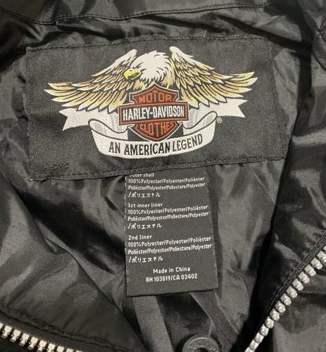 Men's Harley Davidson Jacket Size XS - Picture 2 of 7