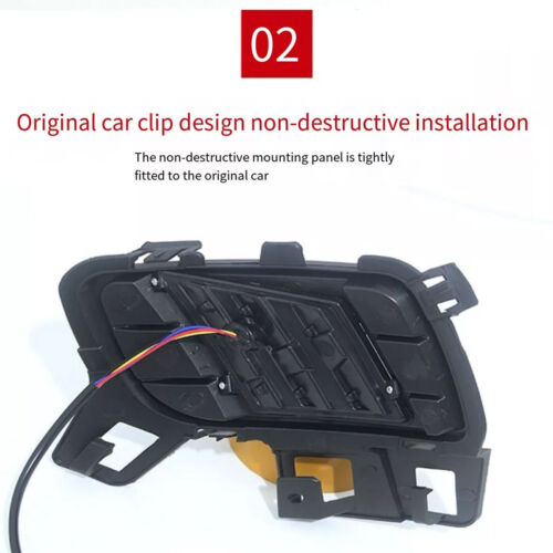 2Pcs For Mazda 6 2006-2015 Front Bumper Fog Lamps LED DRL Daytime Running Light - Picture 9 of 15
