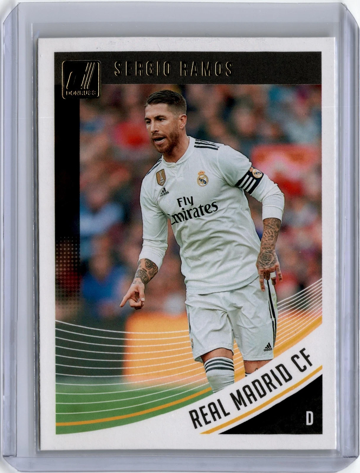 Sergio Ramos trading card