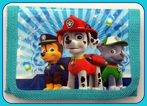 new PAW PATROL boys kids children cartoon Wallet tri-fold coin purse - Picture 3 of 7