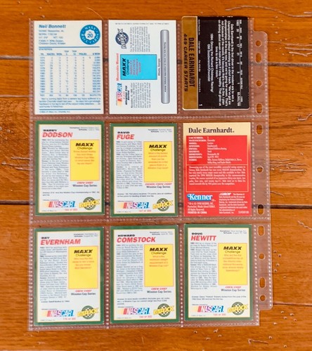 Vintage 80's 90's NASCAR Racing Cards 67 Card Lot- Hall of Famers & Rookies - Picture 4 of 15