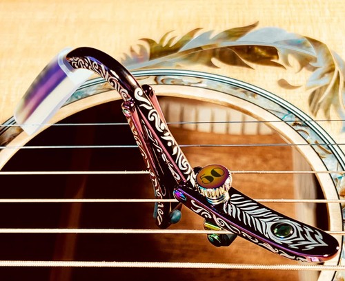 Shubb C1vs Violet Sky Capo - 50th Anniversary Limited Edition - Picture 4 of 4