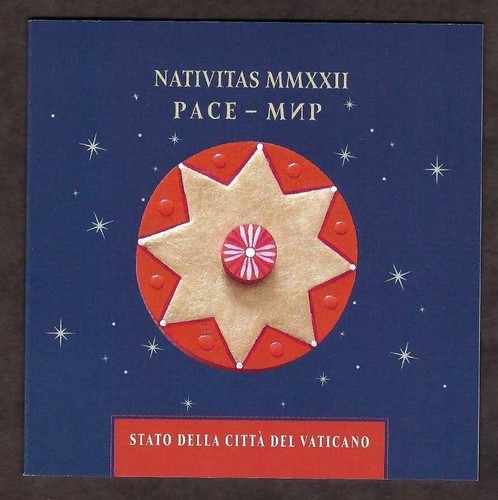 Vatican City Christmas 2022 Booklet MNH - Picture 2 of 4