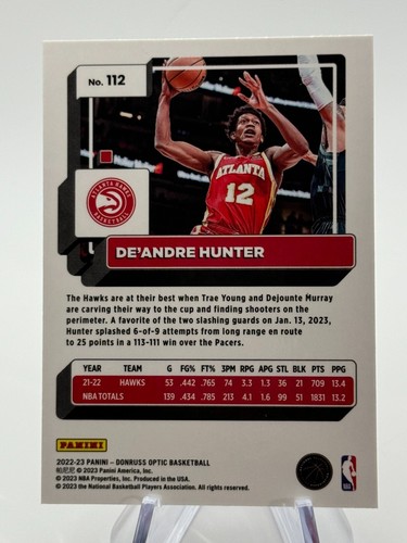2022-23 Donruss Optic Basketball Pick Your Card #1-200 NM-MT - Picture 176 of 288
