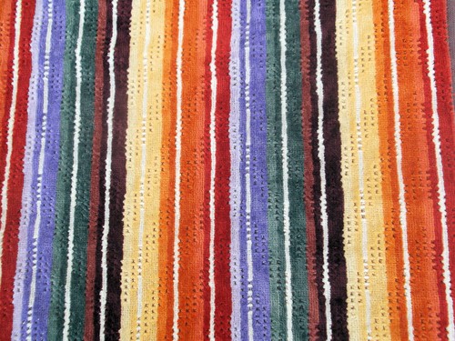 MISSONI HOME SET ASCIUGAMANI VELOUR FRANGE CHEVRON EFFETTO 3D NATHAN 156 - Picture 4 of 8