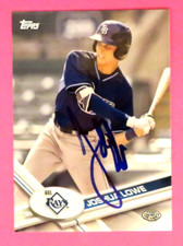 2017 Topps Pro Debut, GCL Rays - JOSHUA LOWE - autographed
